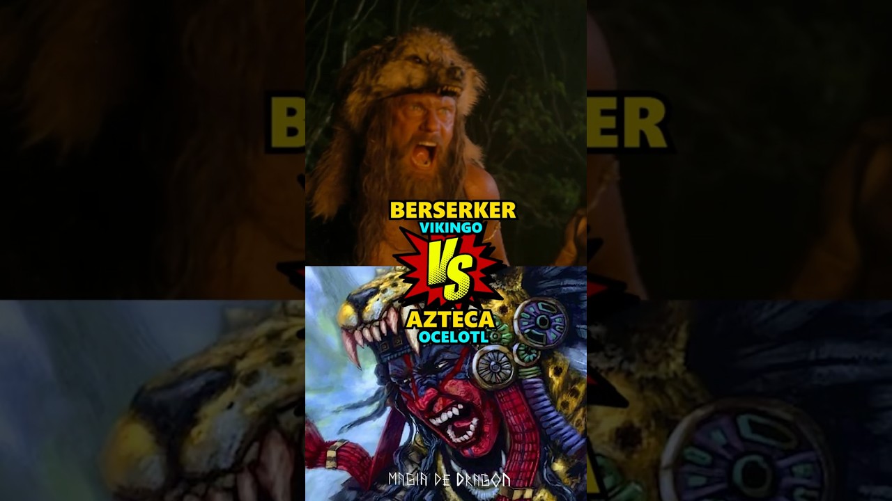 AZTECAS vs VIKINGOS #vs #vikingos #aztecas #berserker