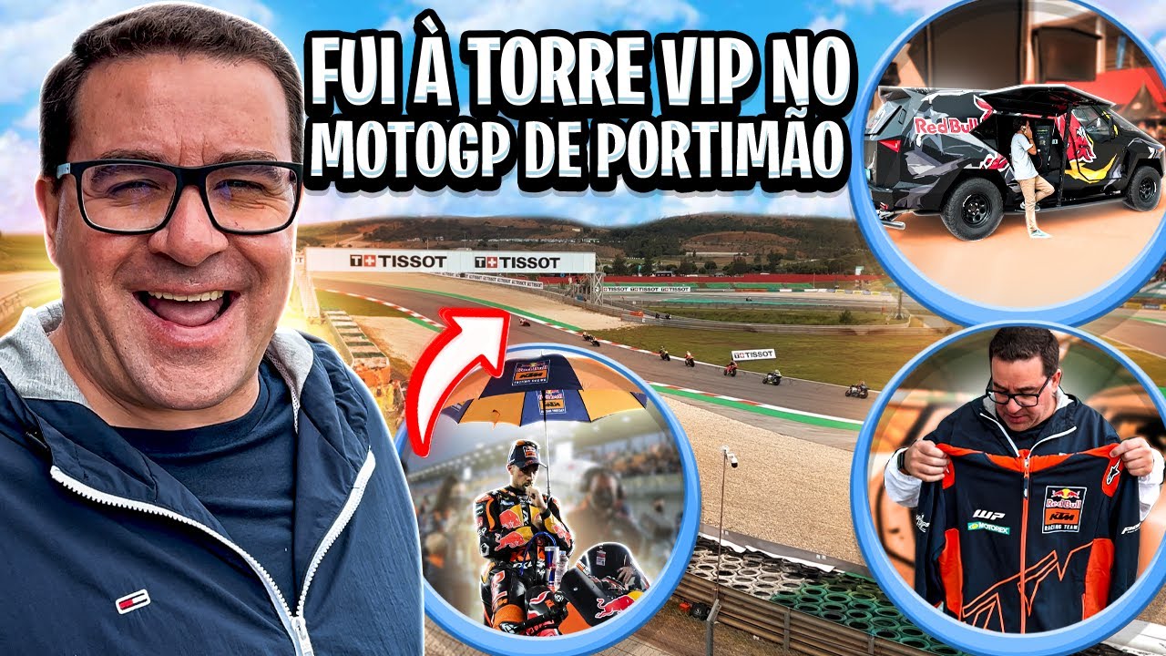 FUI VER MOTOGP EM PORTIMÃO NA TORRE VIP #MIGUELOLIVEIRA88