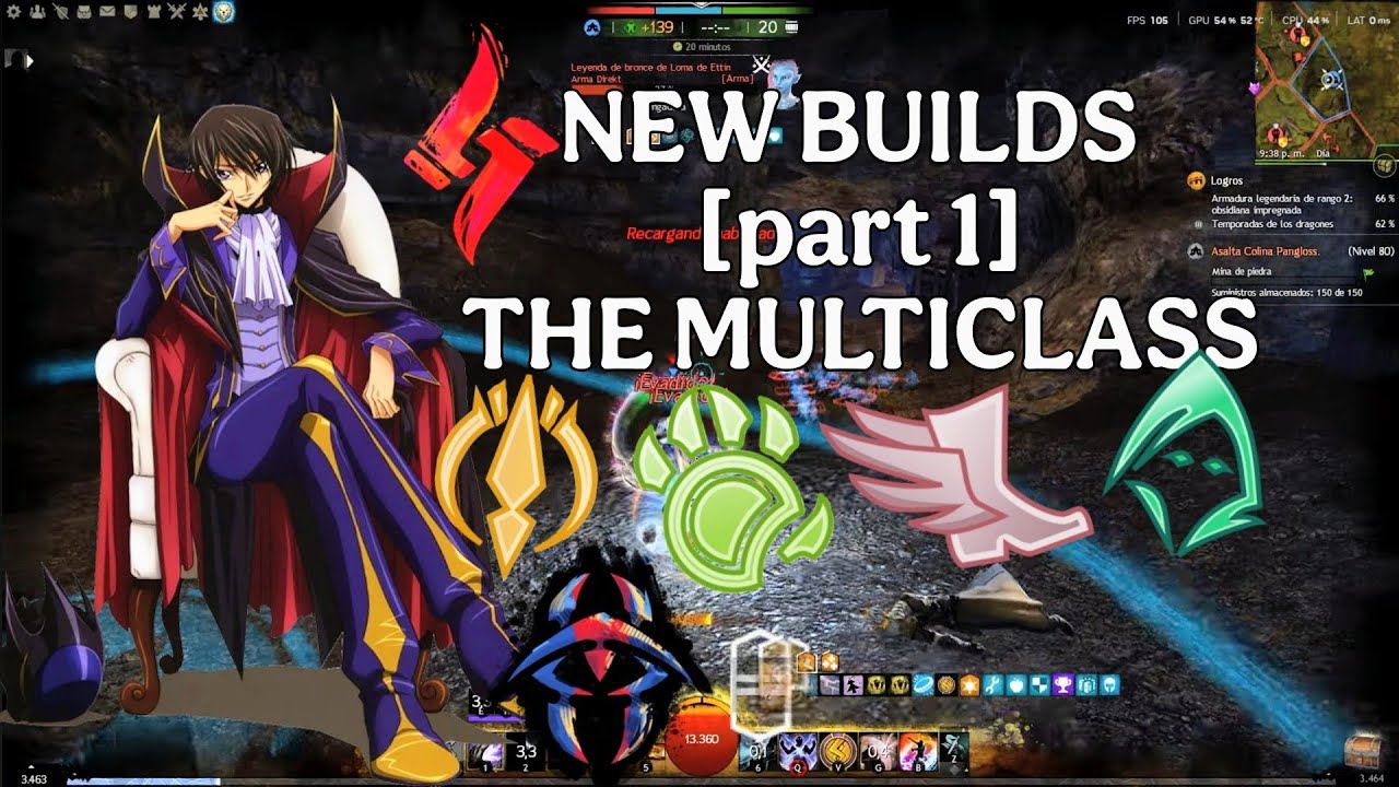 Multi-class / Multi-build Vol 1 || Multicam || GW2 / WVW / ROAMING