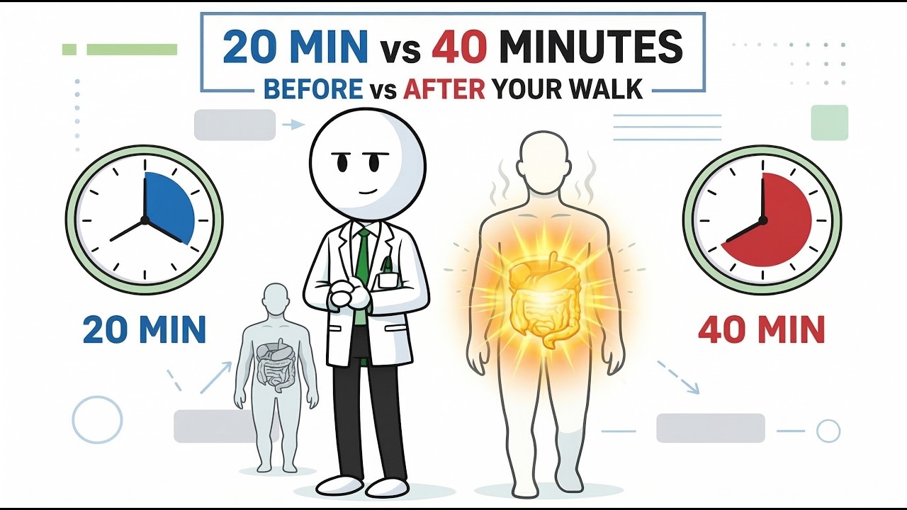 BEST TITLE: Walk 40 Minutes and Watch What Happens Inside Your Body