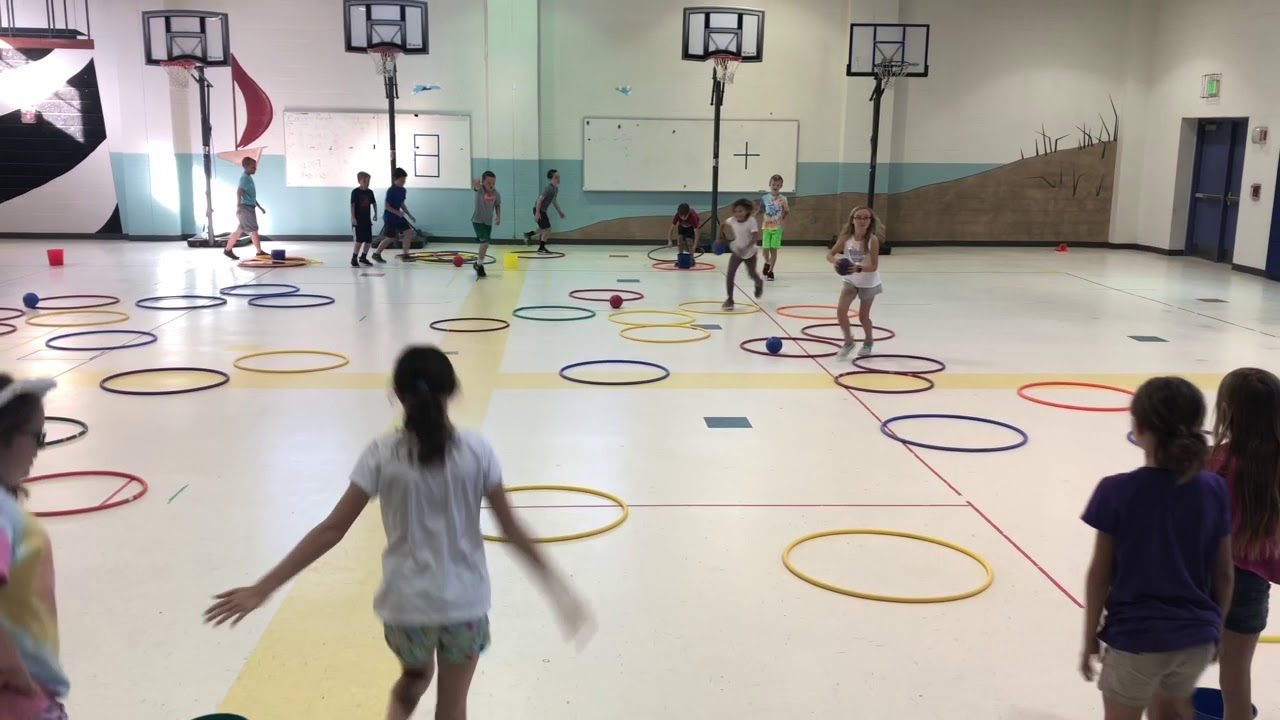 Hula Hoop Bowling Instant Activity