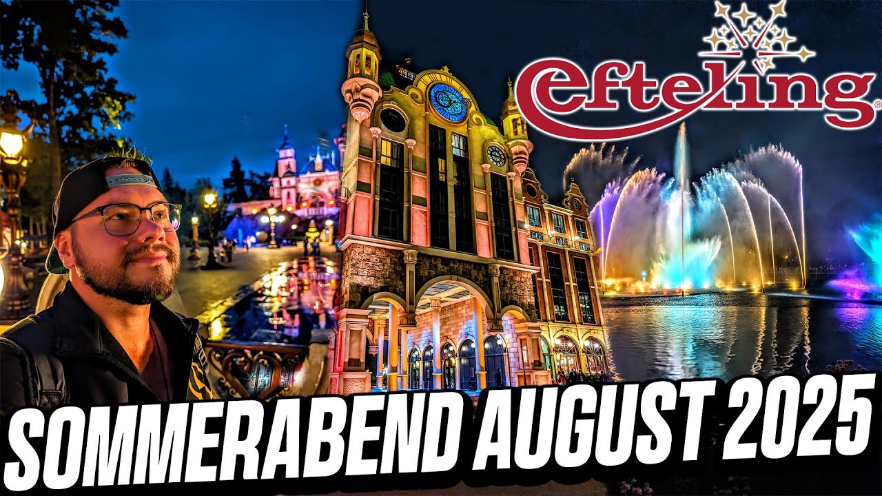 SOMMERABEND im EFTELING! - Efteling Vlog August 2025 | Efteling Kaatsheuvel