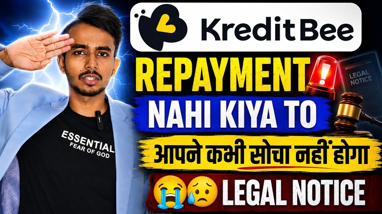 KreditBee Loan Nahi Bhara To Kya Hoga? Shocking Truth 2026 Legal Notice 