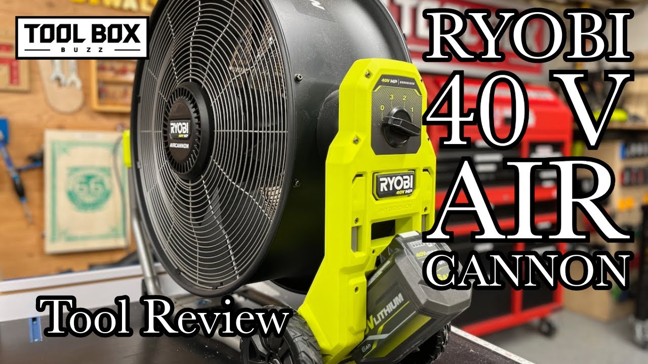 Вентилятор Ryobi 40V Hybrid 20