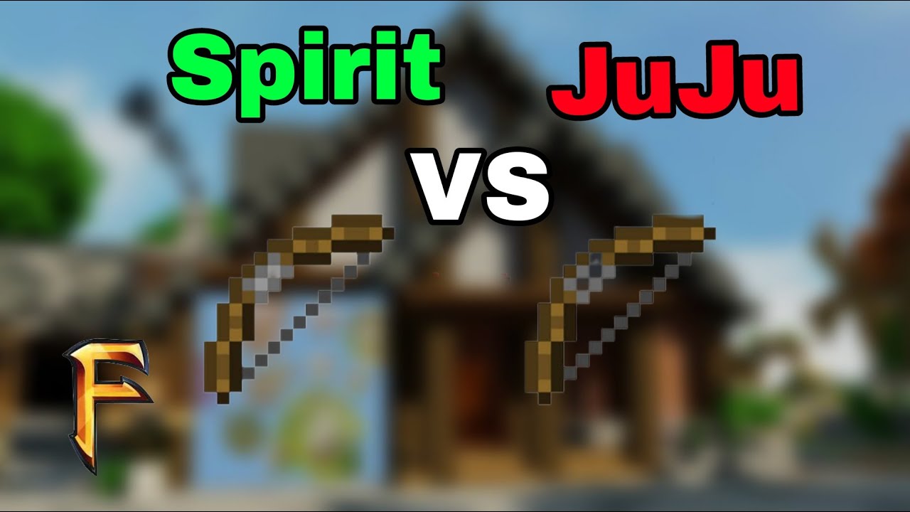 Spirit Bow VS Juju Bow In Fakepixel Skyblock