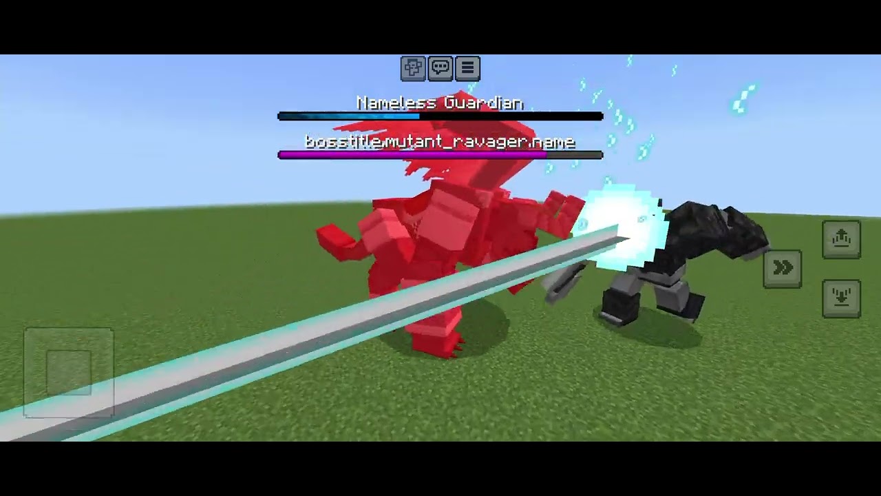Nameless guardian (huang wei) vs mutant ravager(mechanicraft)