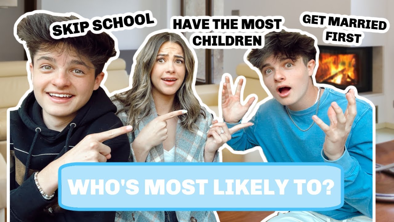 Who Is MOST Likely to...| Alyssa & Dallin | ft. Brock & Boston