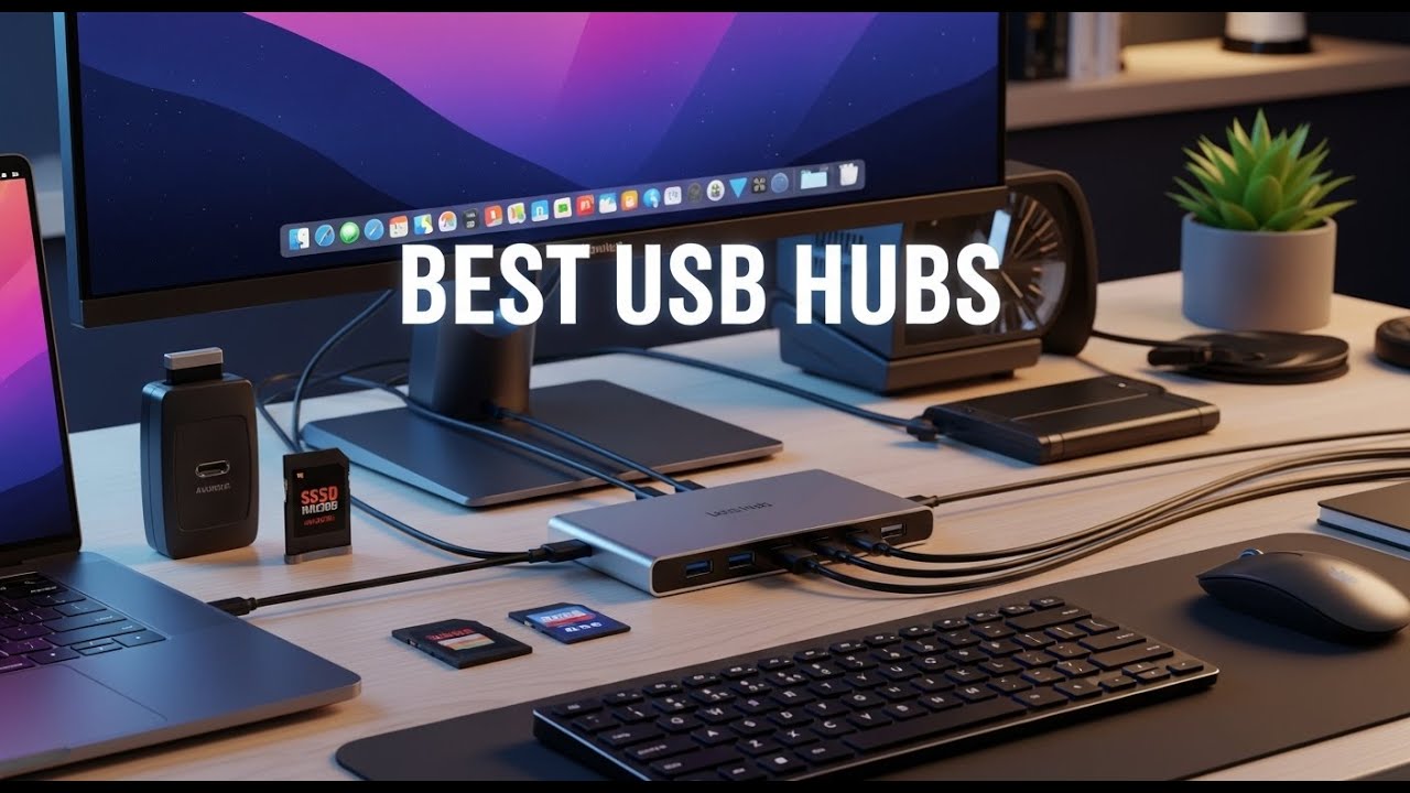 TOP 5 Best Usb Hubs 2026 || Best USB Hubs for Gaming & Streaming (Zero Lag? ||