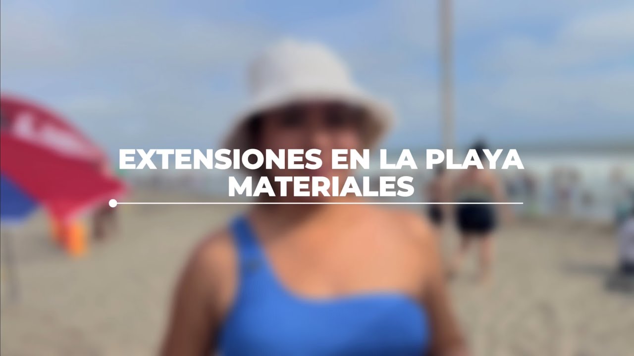 Materiales para Extensiones de Pestañas en la Playa | Evelyn Guerra 💖