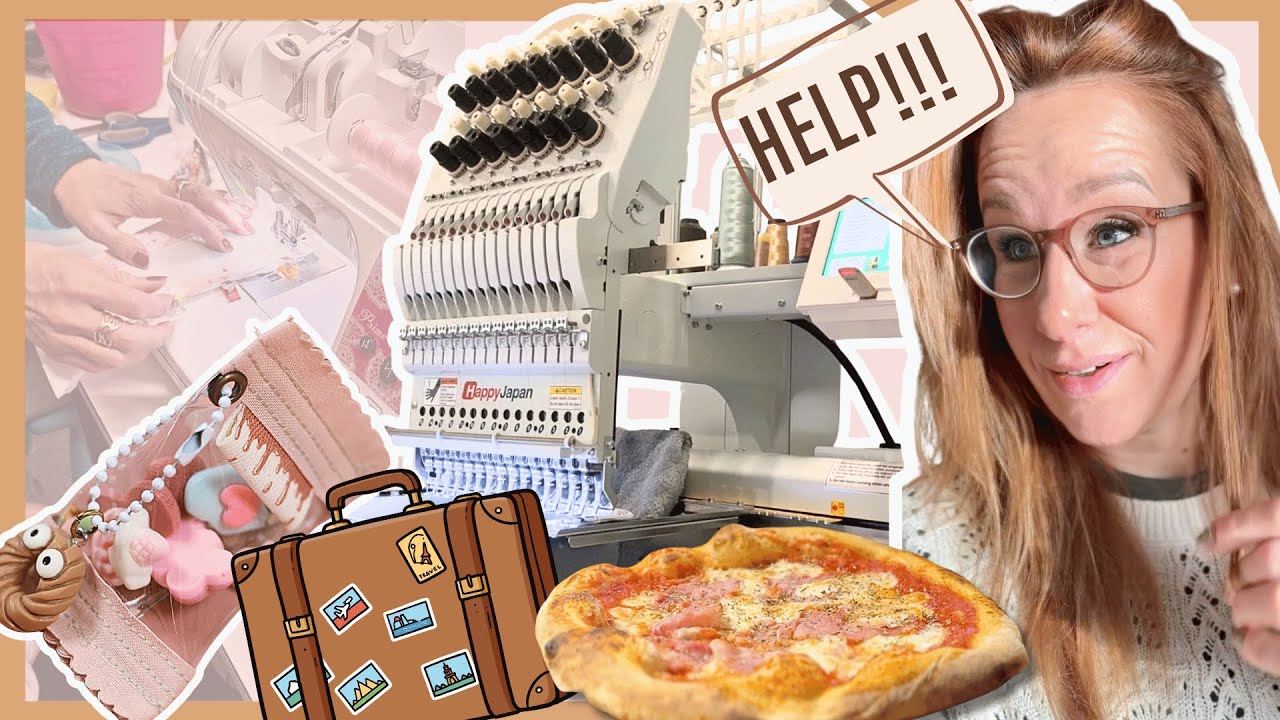 WV#23 🧵Bonbon-Shaker nähen🍬Atelier-Chaos😱 & LONDON– was für eine Woche! ✈️