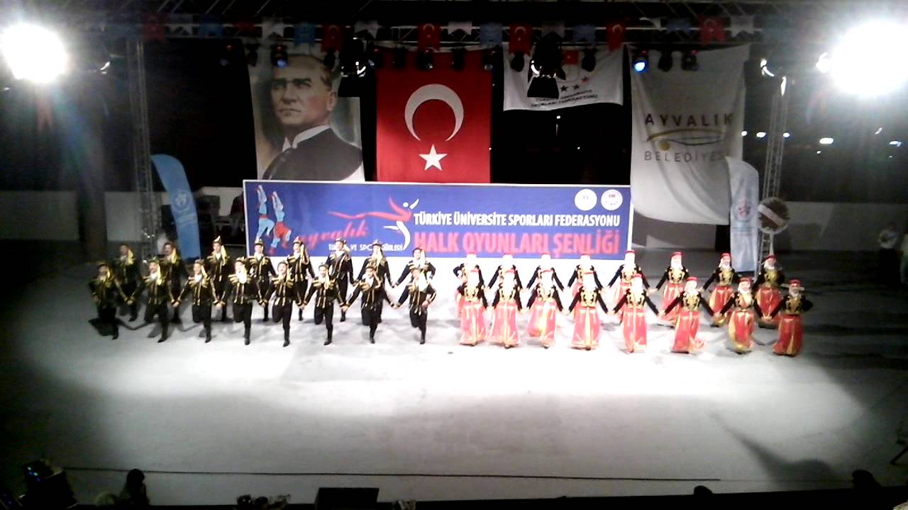 TÜSF HALK OYUNLARI STİLİZE DALI HORONLARDA TÜRKİYE 1.Sİ ONDOKUZ MAYIS ÜNİVERSİTESİ(ARTVİN YÖRESİ)