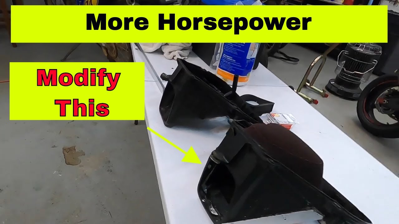 ZX10R Airbox Modification More Horsepower Part 1