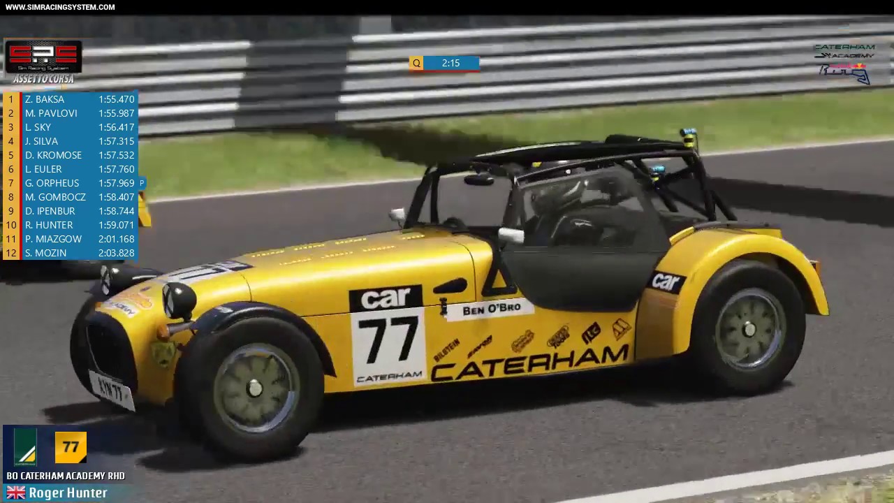 SRS Live Now! CaterhamAcademy @ RedBullRingGP 23:00GMT 2018-06-28