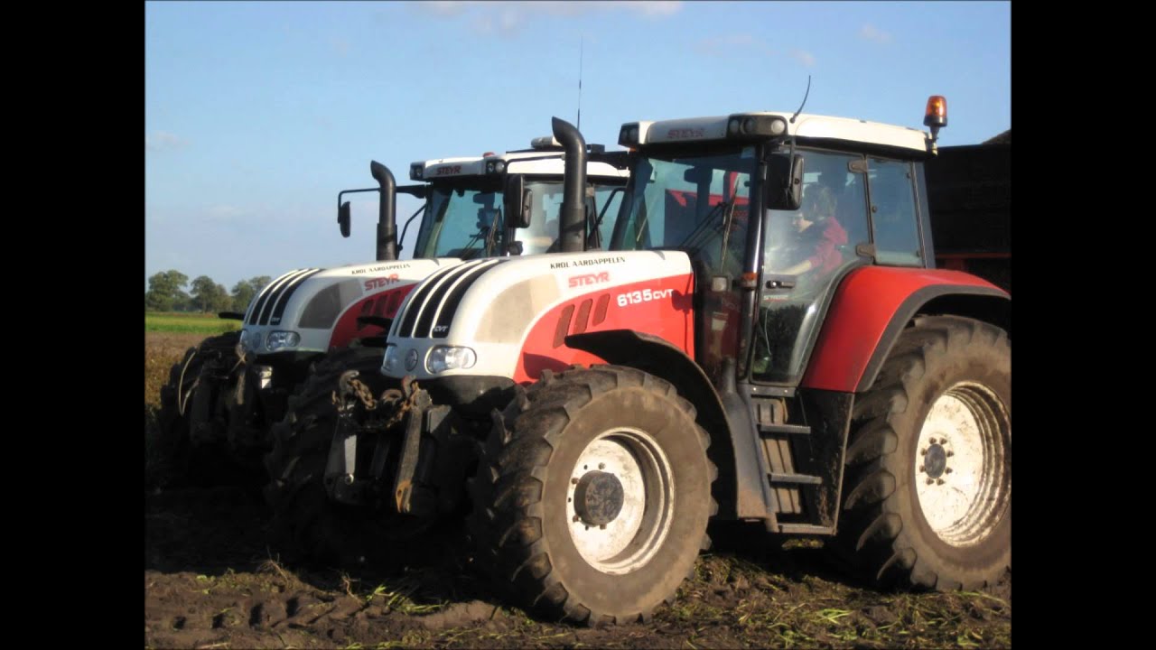 Krol Aardappelen aan het rooien op Esdonk