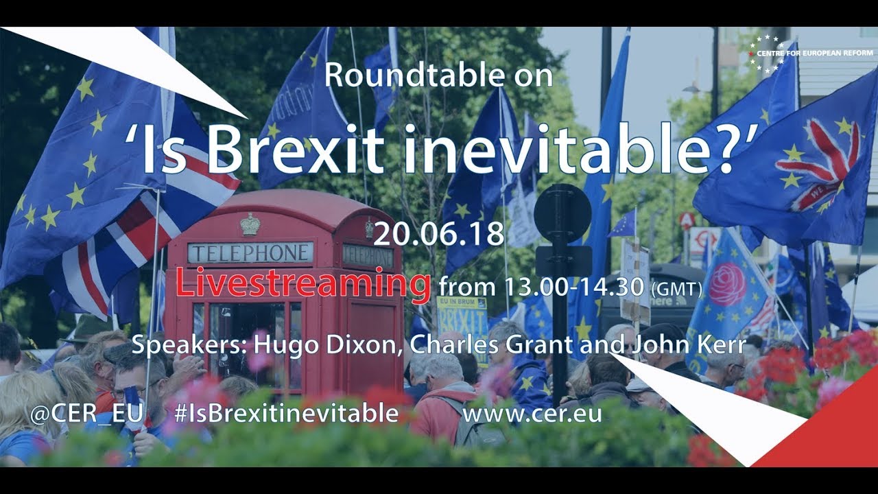 Centre for European Reform Live Stream - Is Brexit inevitable?