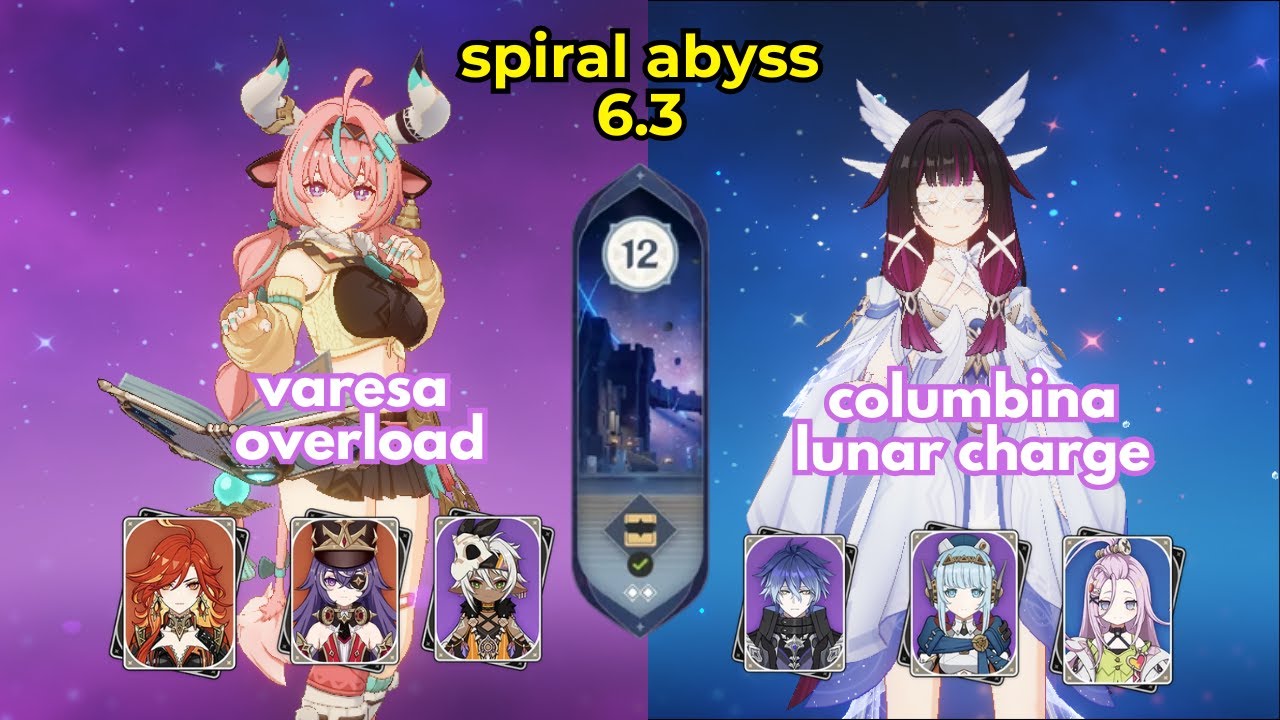 NEW SPIRAL ABYSS GUIDE & TEAMS RECOM! | SPIRAL ABYSS 6.3 / LUNA 4 #genshinimpact #spiralabyss
