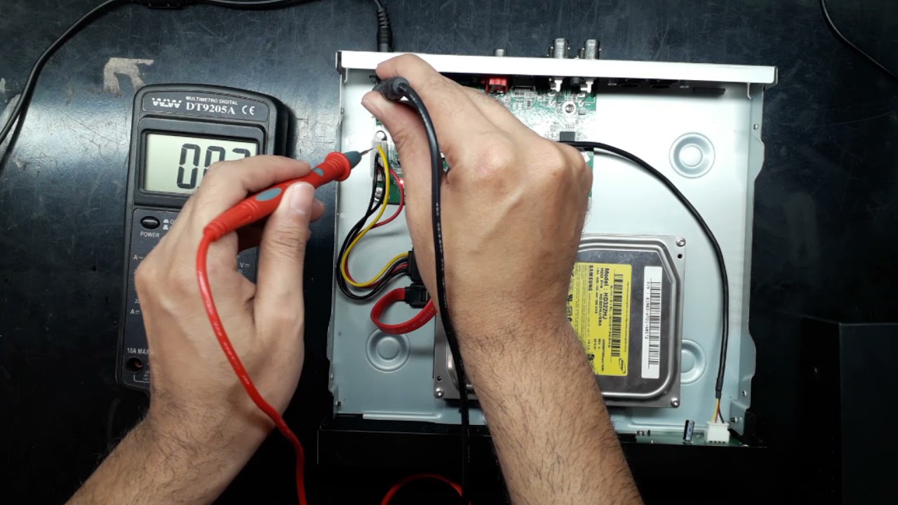 DVR NÃO ESTA GRAVANDO E NÃO RECONHECE O HD