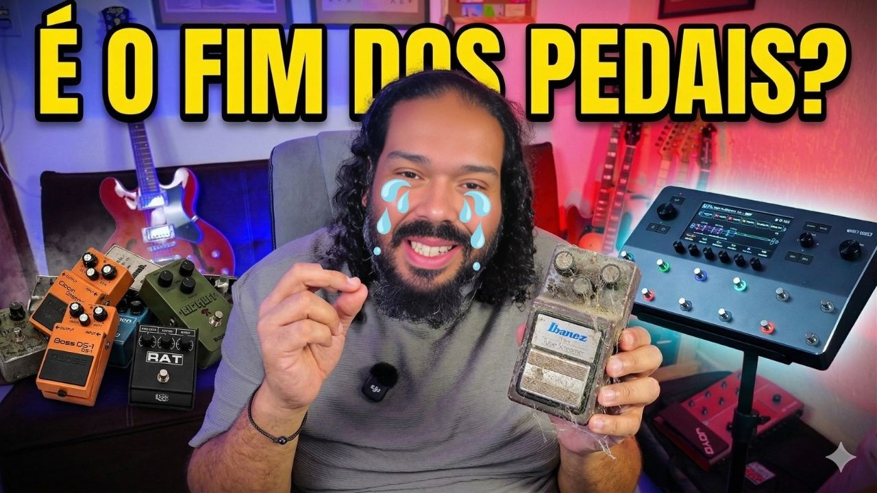 O FIM DOS PEDAIS DE GUITARRA
