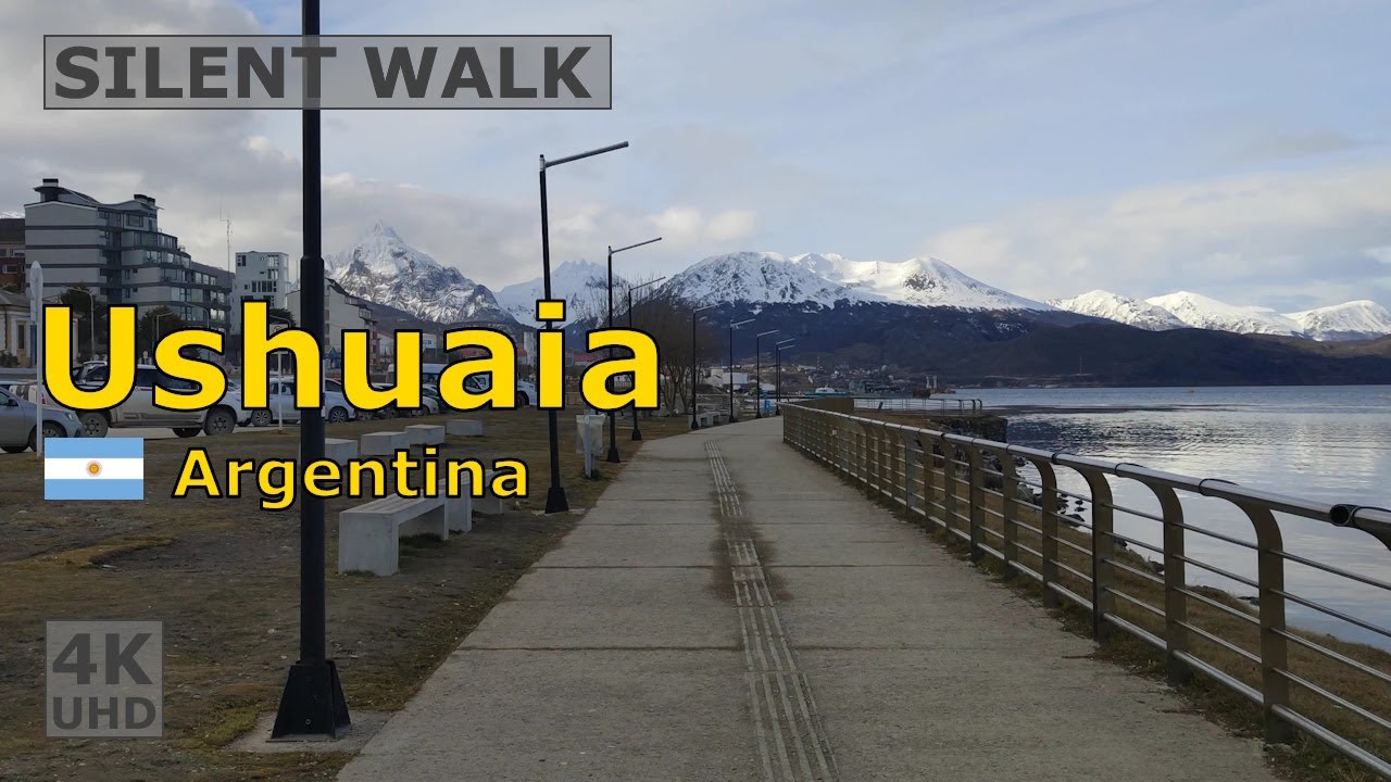 🇦🇷 Ushuaia, Argentina, August 2023 | Silent city walk | #ushuaia #4k #uniqueplaces