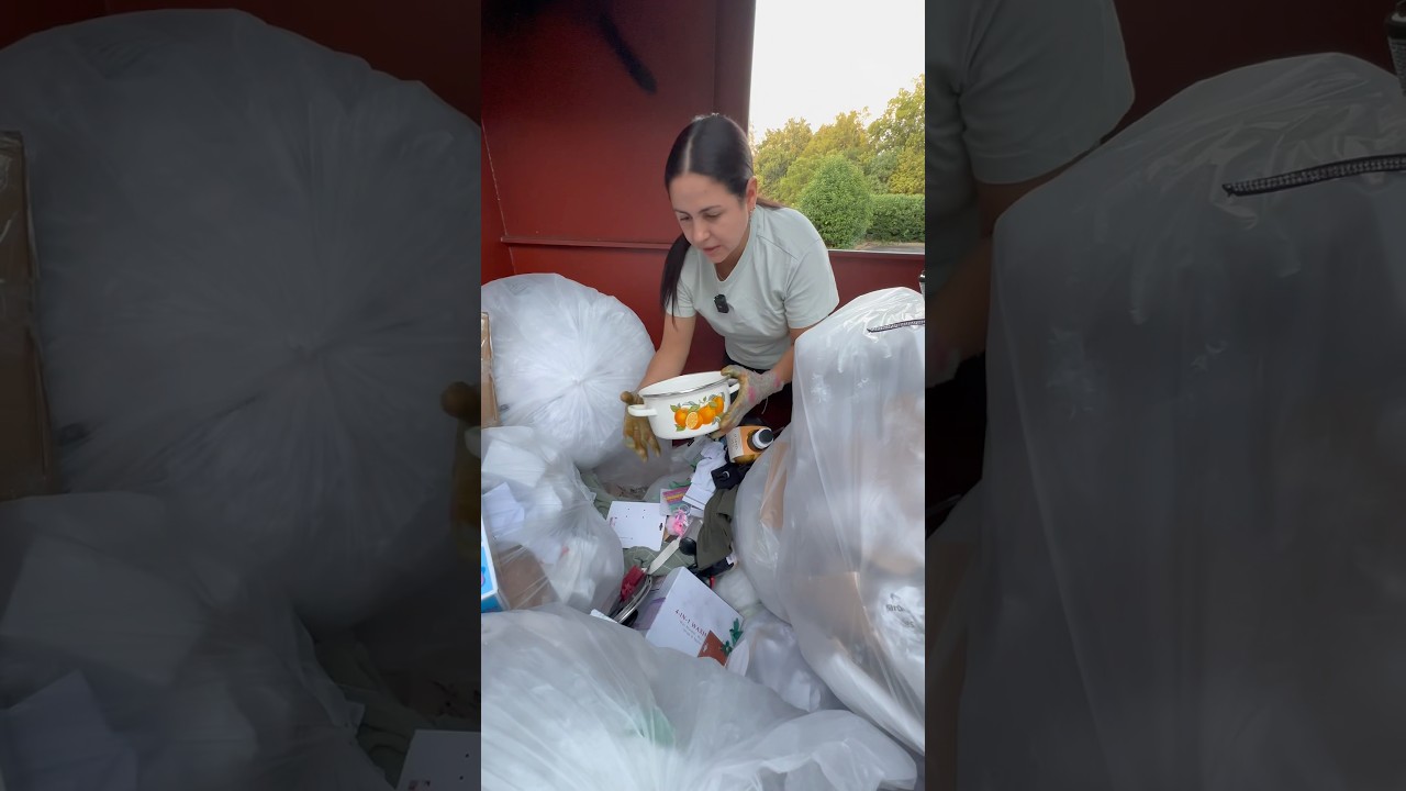 Lixo das lojas dos Estados Unidos!🇺🇸 #lixonoseua #lixo #dumpsterdiving #dumpster