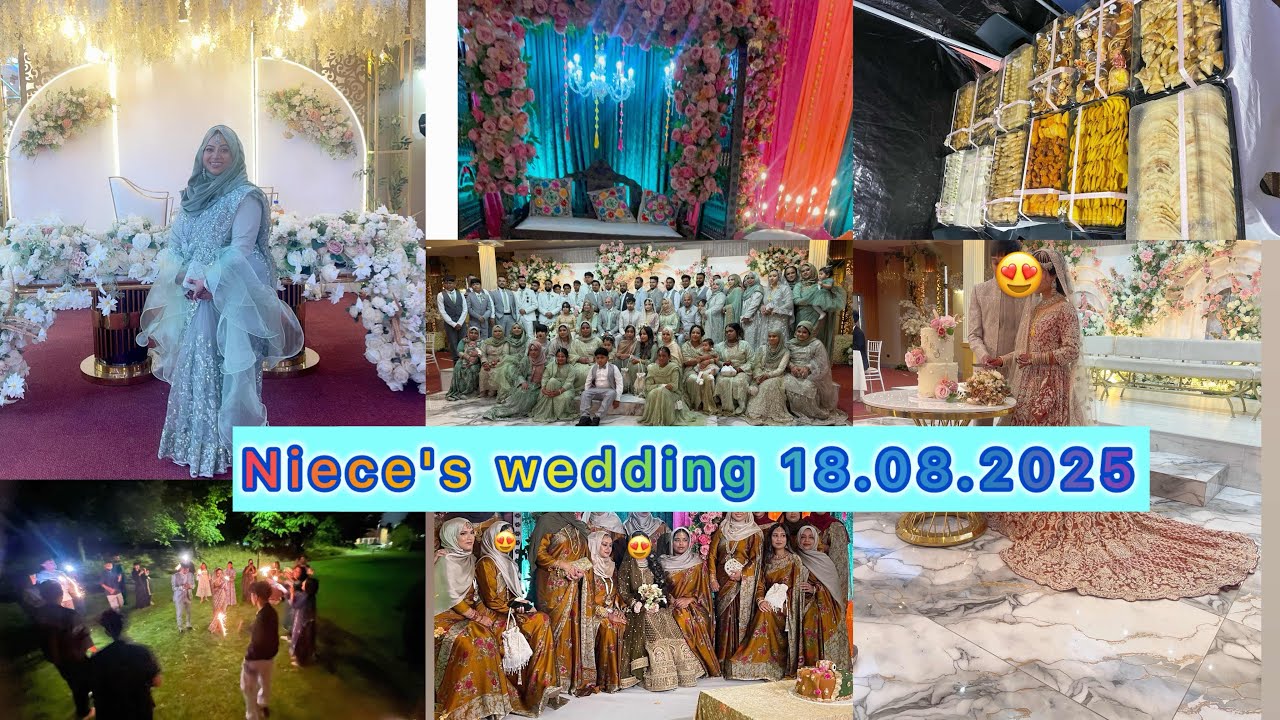 My Niece’s Beautiful Wedding | Full of Fun, Laughter & Memories 💍❤️ #WeddingVibes #FamilyLove”