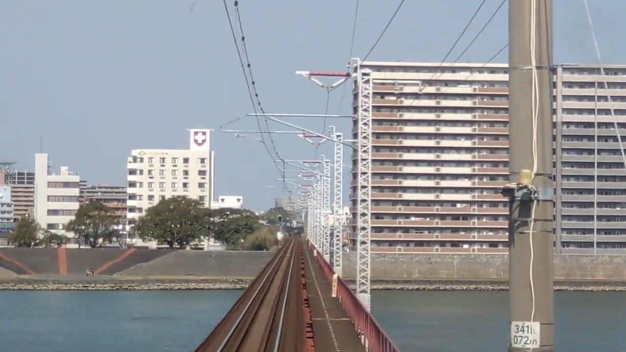 【前面展望・車窓】JR日豊本線　宮崎空港→大分　2023年