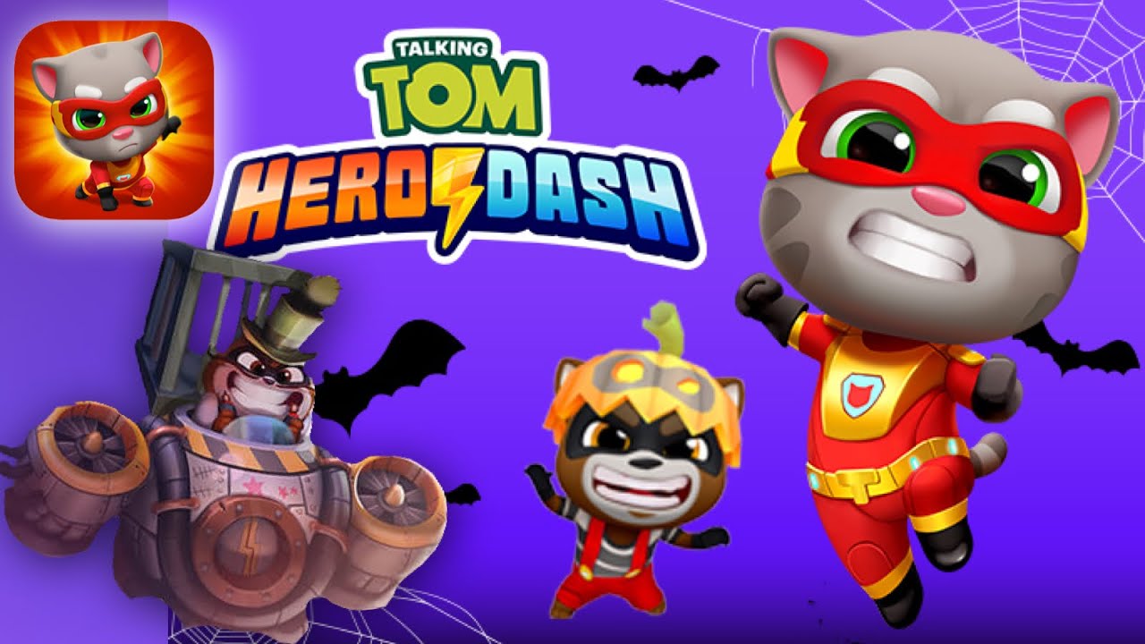 Talking tom hero dash (walkthrough) save the world