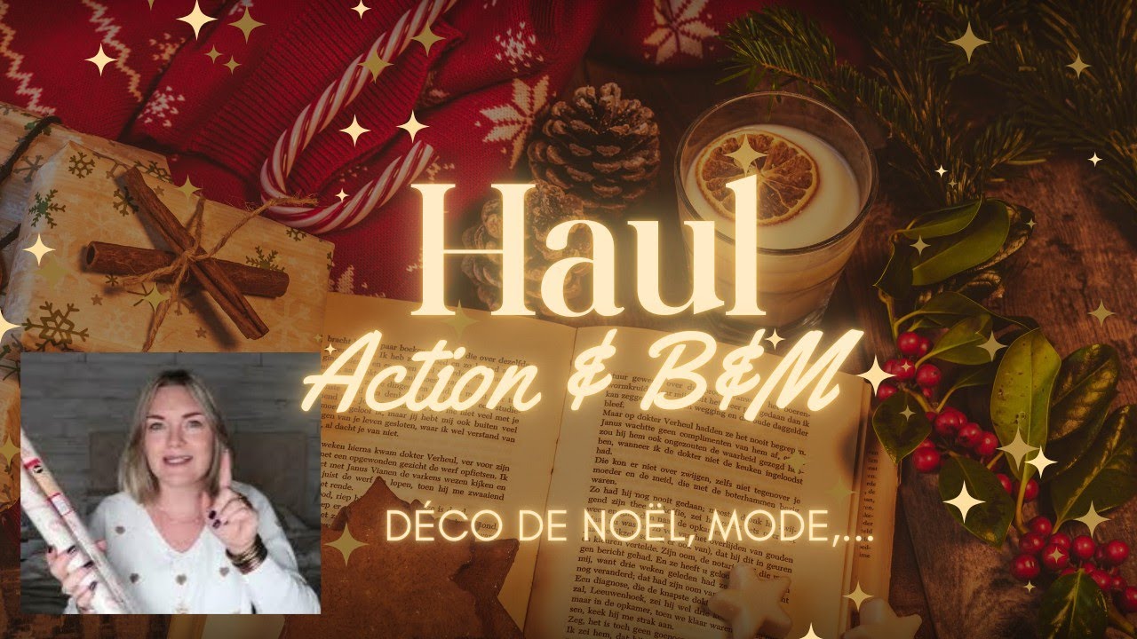 💸| HAUL ACTION & B&M |🎄Déco de Noël, vêtements, chaussures,...