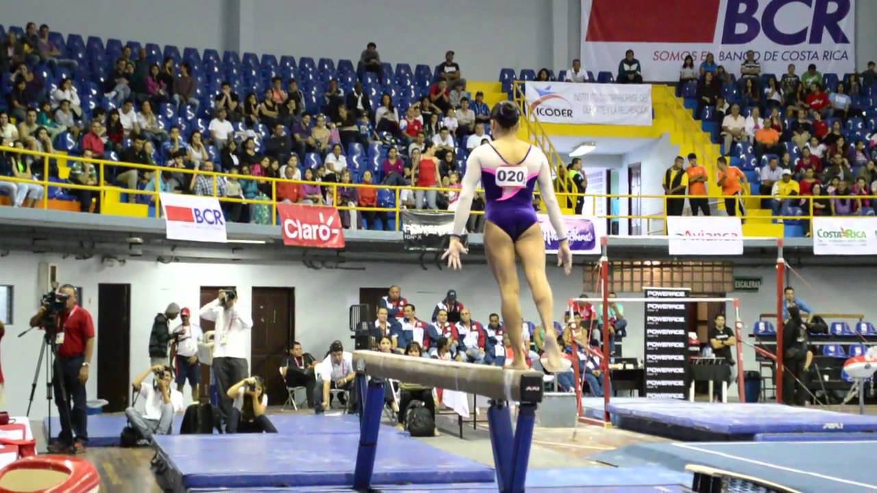 Gimnasia artística de las guatemaltecas: Ana Sofía Gómez y Mónica Yool