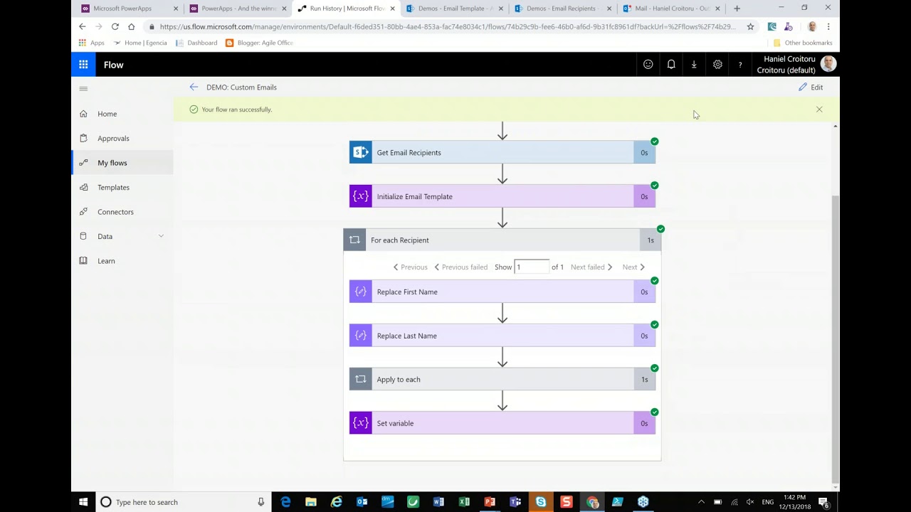 Microsoft Flow Tutorial: How to Send a Custom Email with Microsoft Flow