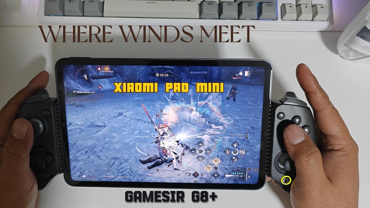 Xiaomi Pad Mini + Gamesir G8 Plus VS Where Winds Meet