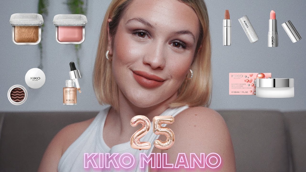 COLECCIÓN ✨🎈25 ANIVERSARIO de KIKO MILANO🎈✨| HAPPY B-DAY BELLEZZA COLLECTION | Lovely Amy