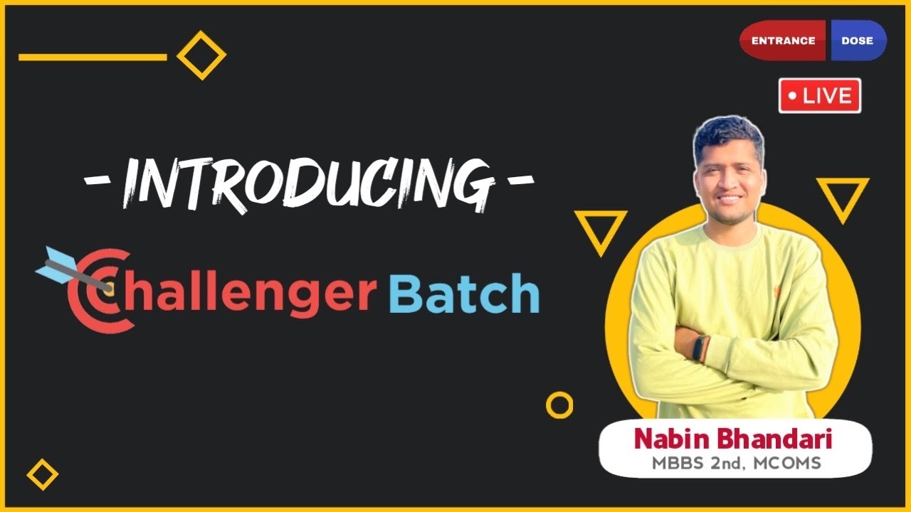 Introducing CHALLENGER BATCH 🏹🔥@ENTRANCEDOSE / Check Description For Routine 🌸