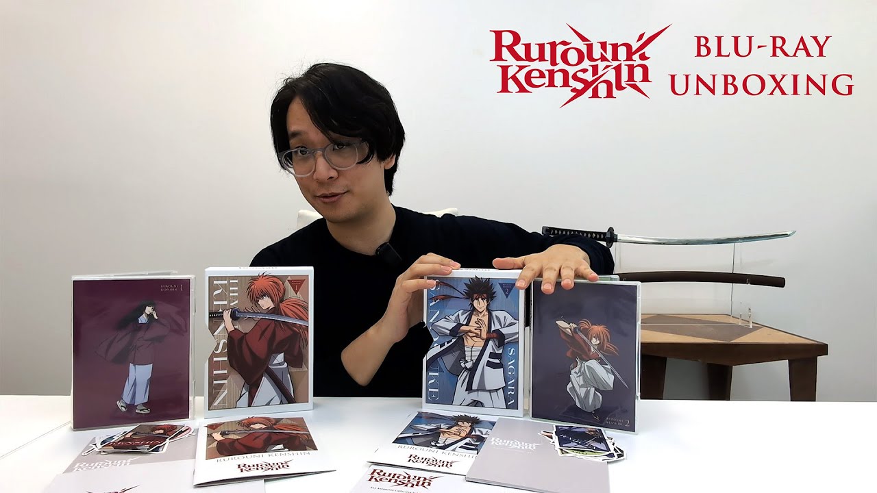 Rurouni Kenshin Complete Blu-ray Box Vol.1 & 2 Unboxing Video with Howard Wang