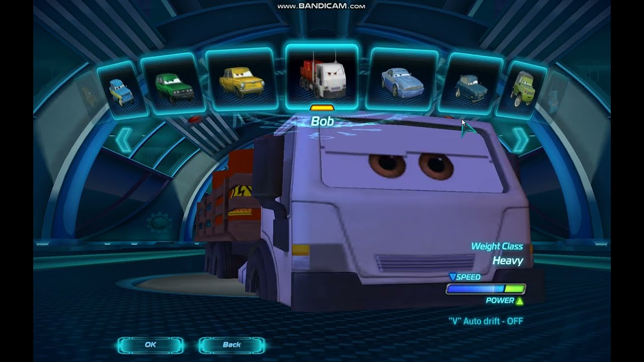Cars 2: The Video Game (PC - Modded): My Character Roster (December 2023)