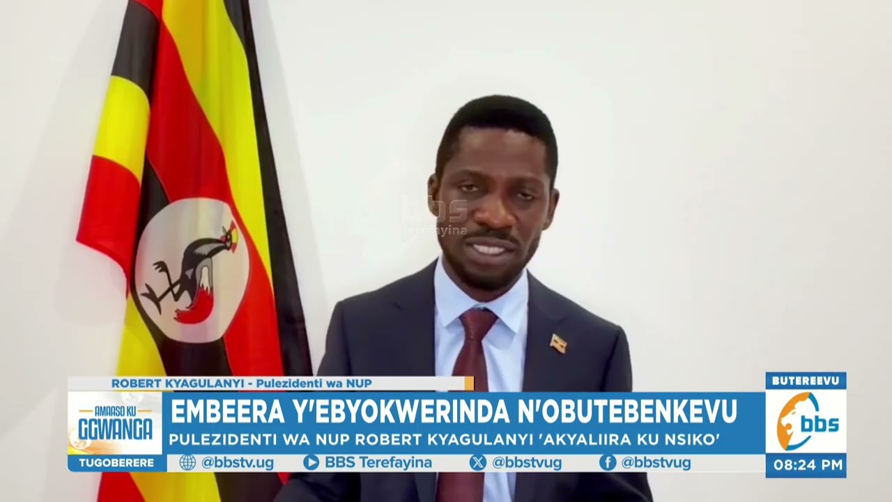 Gen. Nalweyiso agamba Kyagulanyi alabika yakyala oba alambula Uganda