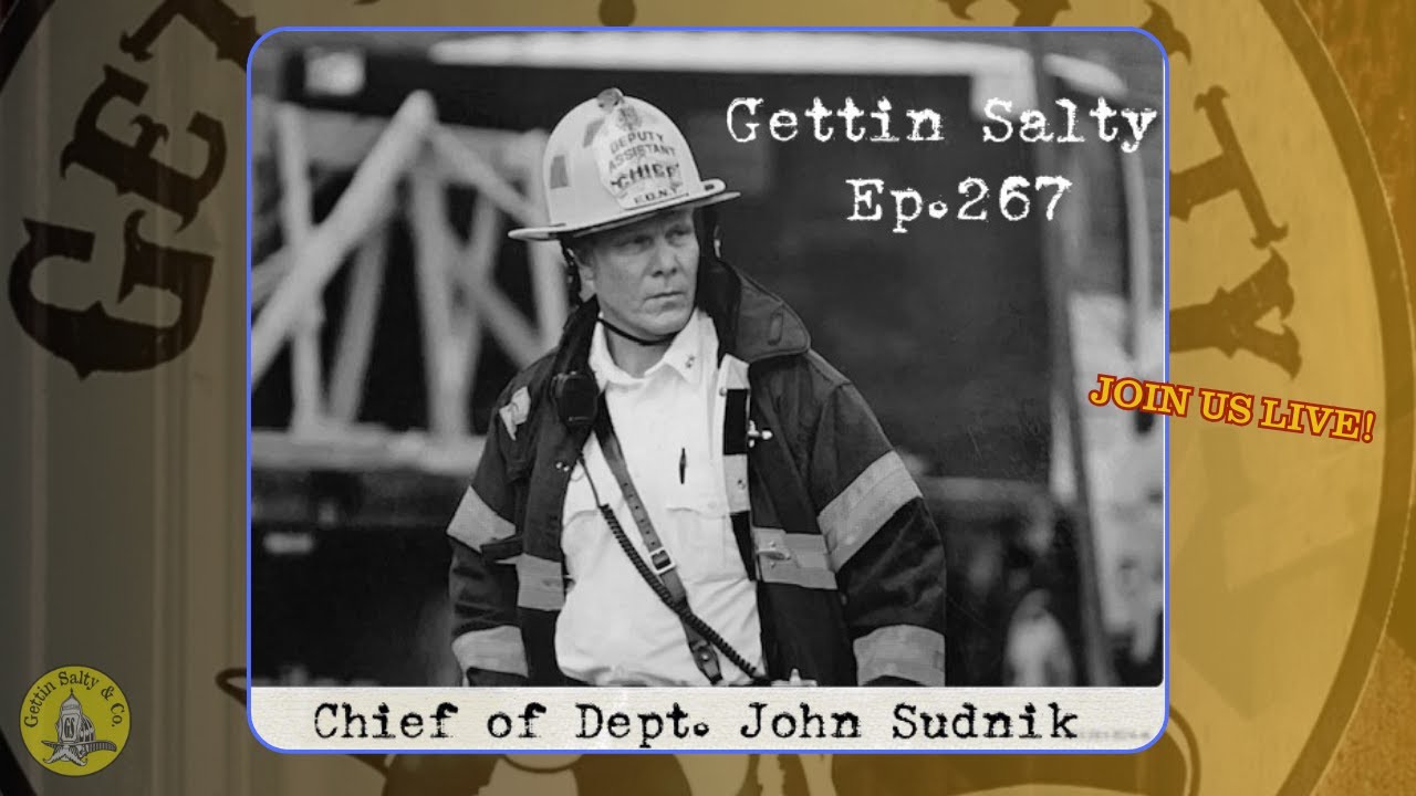 GETTIN’ SALTY EXPERIENCE PODCAST Ep.267: CHIEF OF DEPT. | JOHN SUDNIK