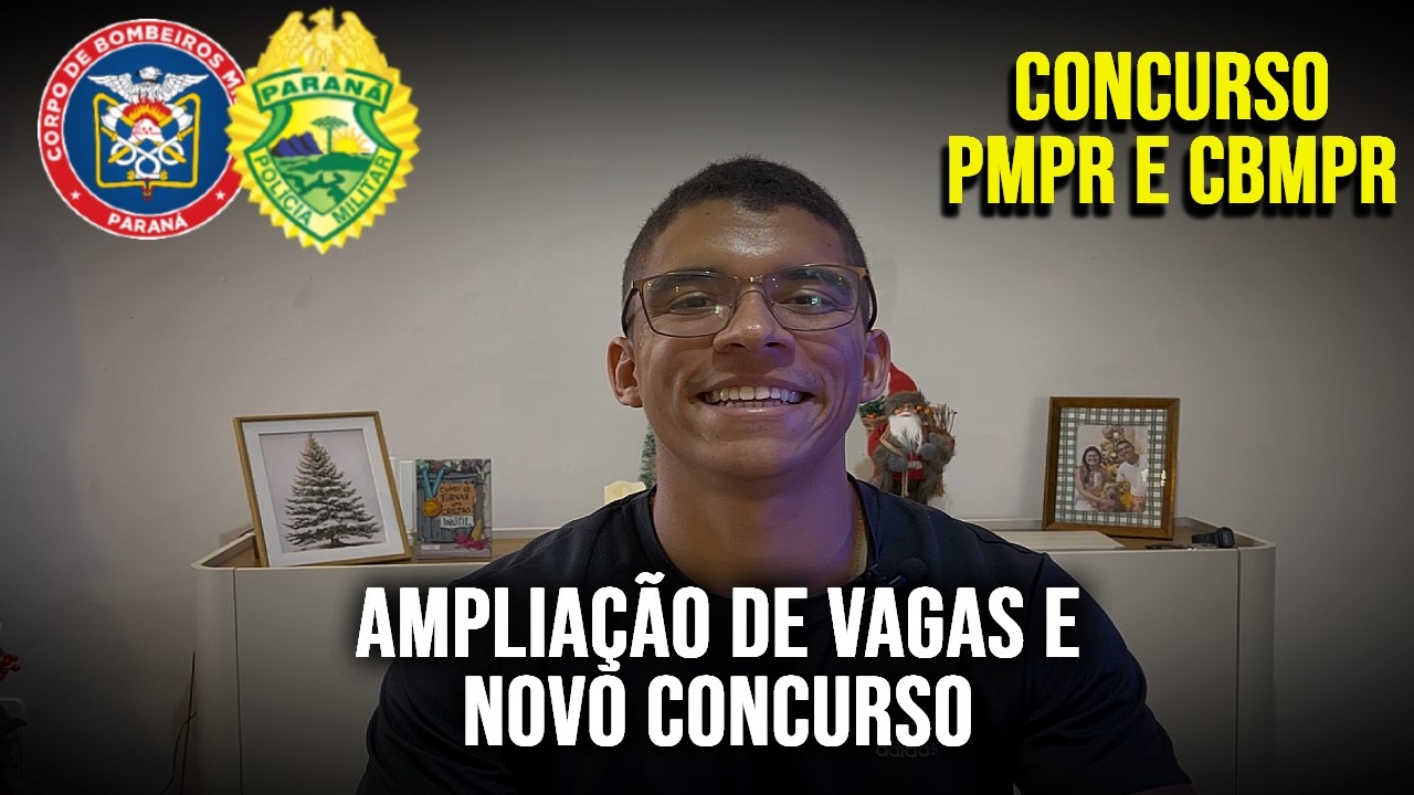 Concurso PMPR terá aumento de vagas. Será que vai chamar todo mundo?