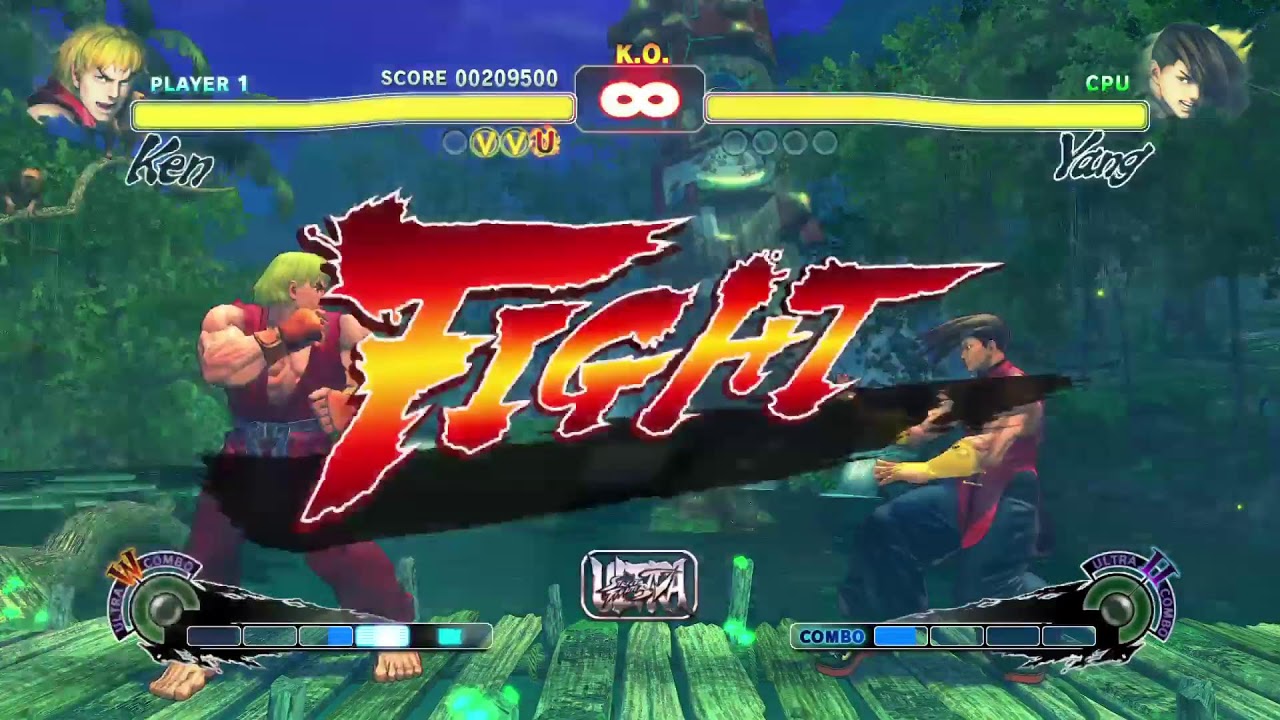 JUGANDO STREET FIGHTER