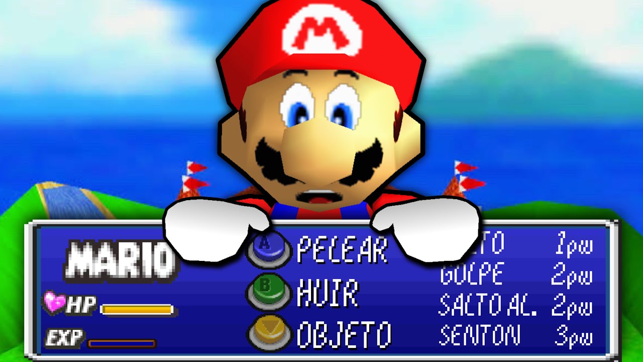 CONVERTÍ MARIO 64 en un RPG