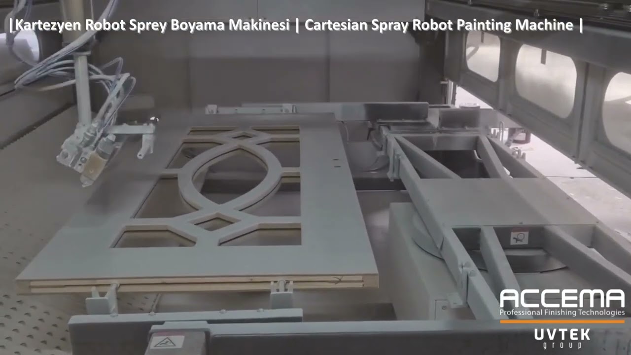 | Accema | Kartezyen Robot Sprey Boyama Makinesi | Cartesian Spray Robot Painting Machine |