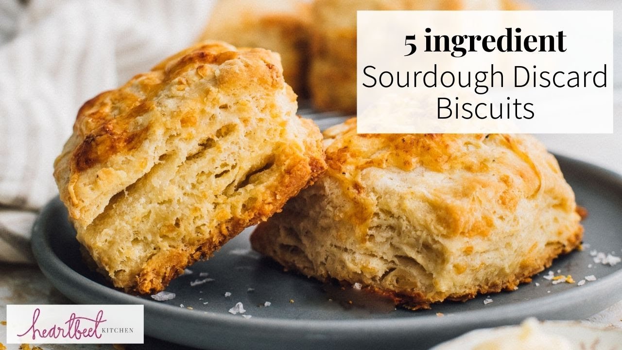 5 Ingredient Sourdough Discard Biscuits