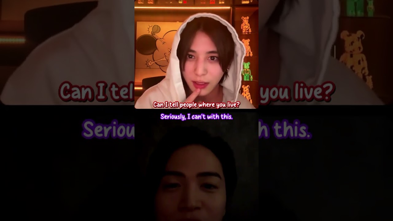 Yamada and Fuma on IG Live while Yamada is drunk