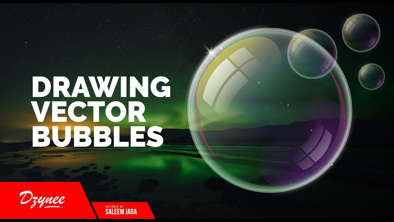Illustrator Tutorials | Drawing Vector Bubbles