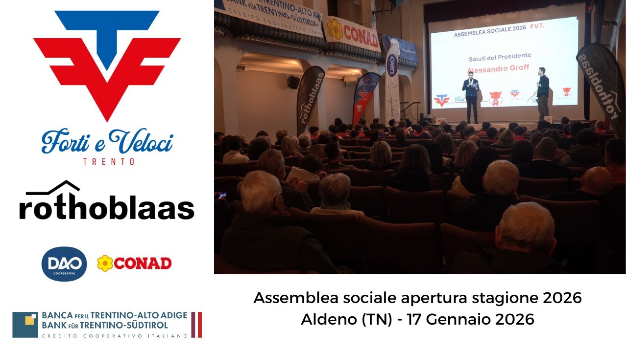 Si parte! Forti e Veloci presenta il 2026 all’Assemblea Sociale