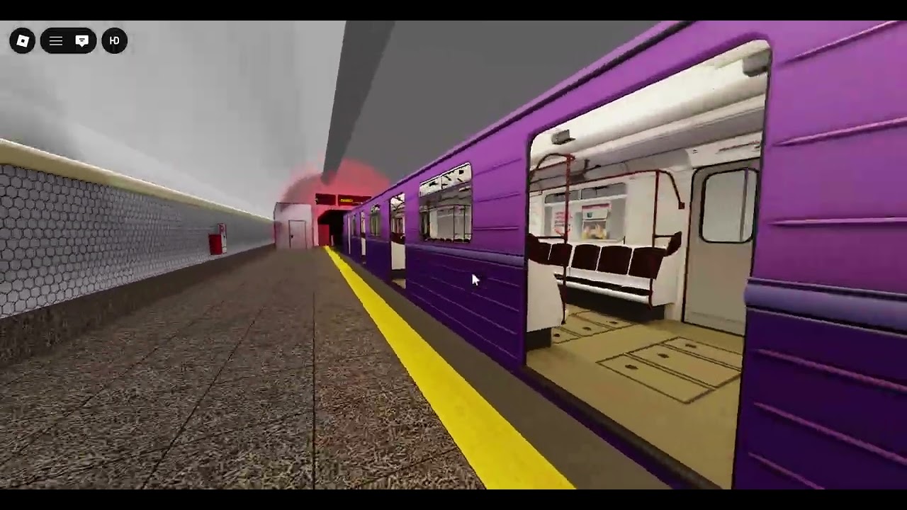 Game By ScriptzRBLX Baku Metro Light Green Line! @ScriptzRBLX