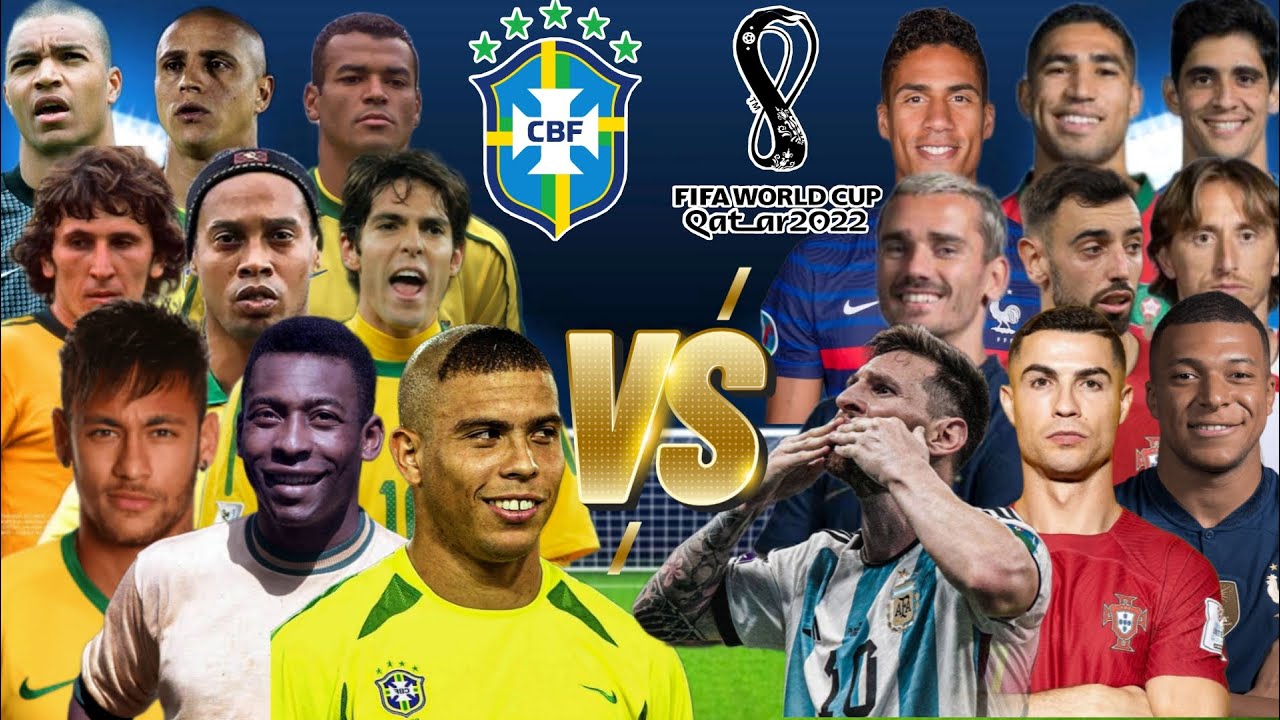 Brazil Legends Best 11 Vs World Cup 2022 Best 11 😮🔥 ULTİMATE Comparison 💪
