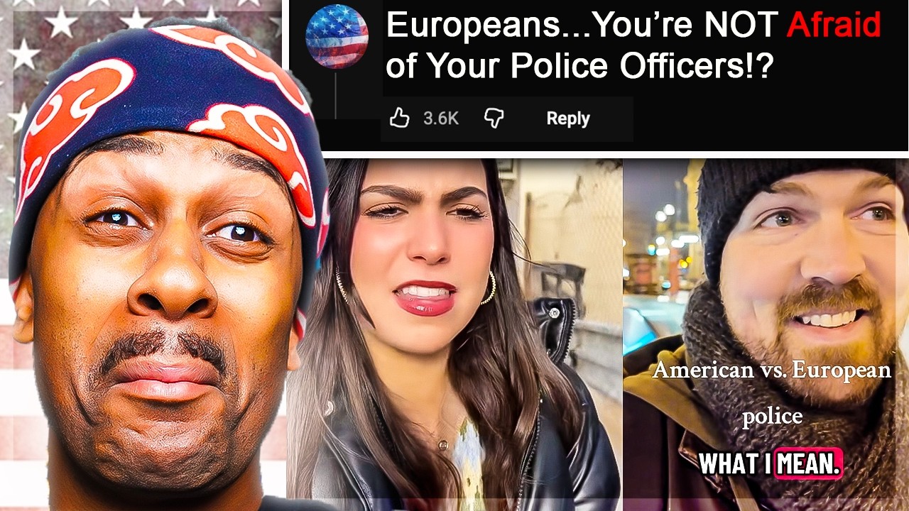 Americans SHOCKED By European Police *we had it all wrong* 