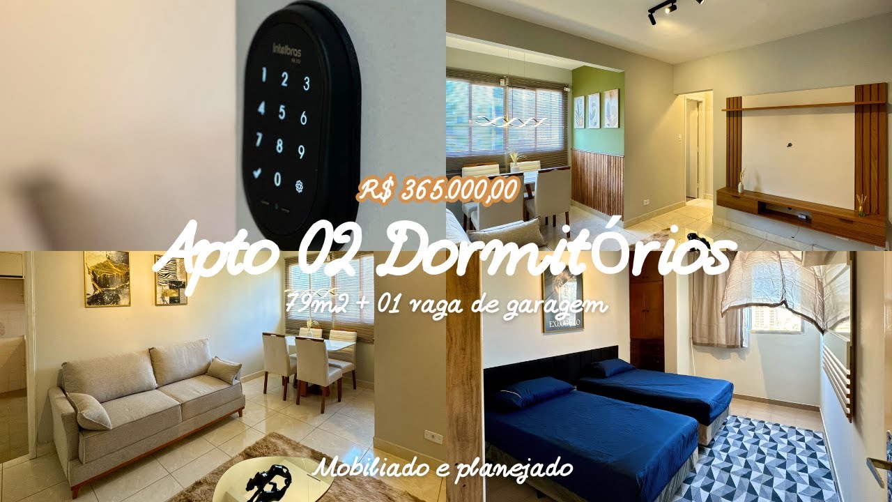 R$ 365.000,00 - Apto 02 Dormitórios de 79m2 em Praia Grande