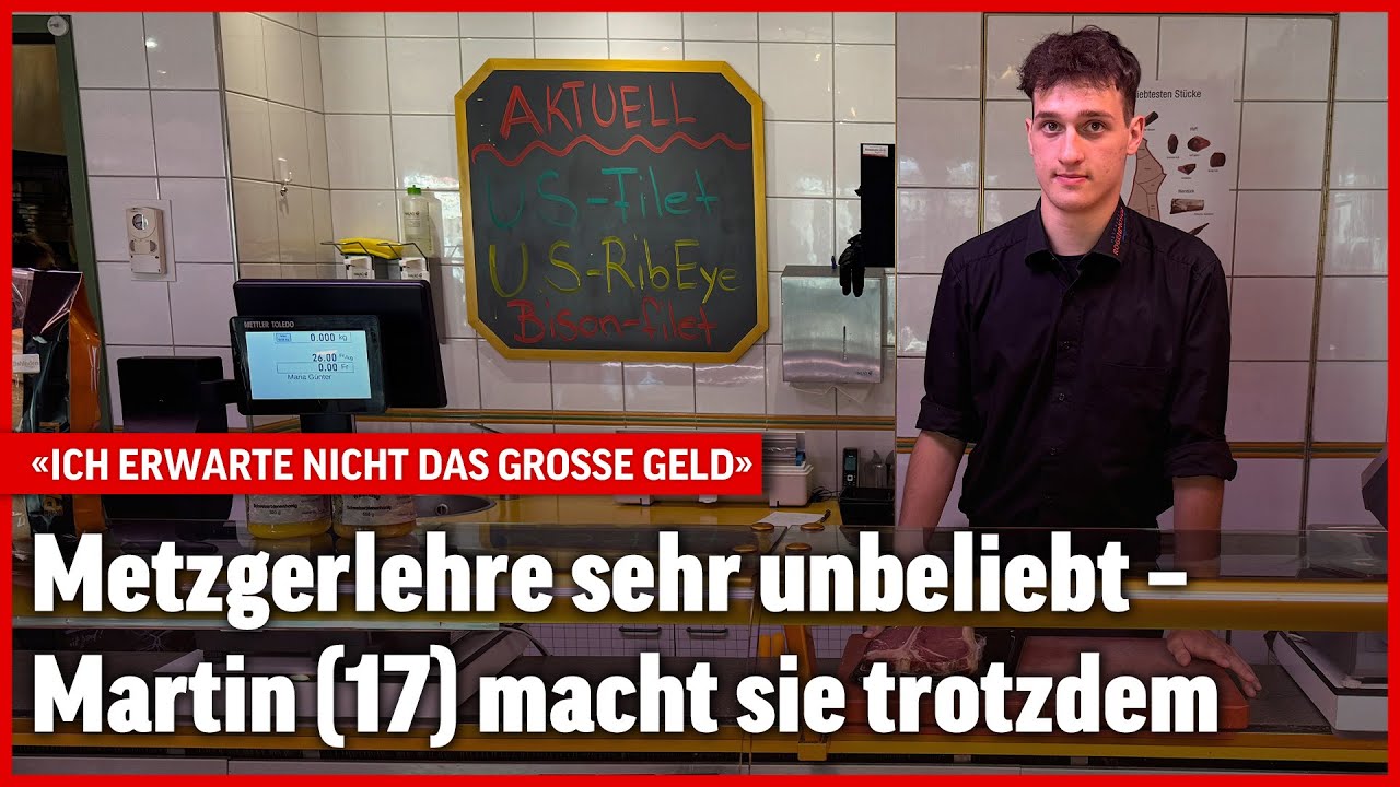 Metzger: Darum hat sich Martin f&uuml;r die Lehre entschieden